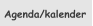 Agenda/kalender
